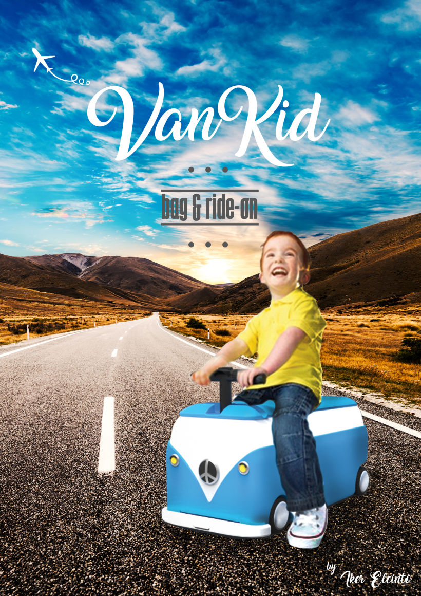 Van Kid - bag&ride on - 0