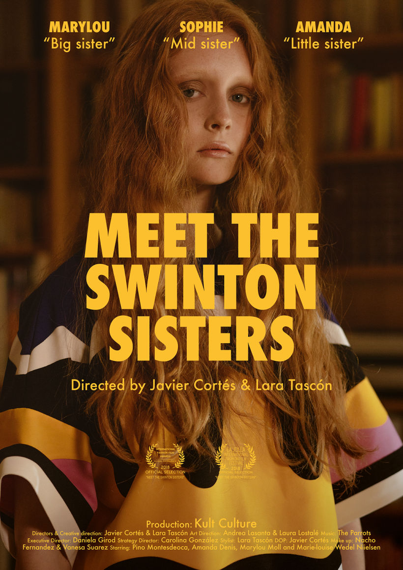 Fashion film "Meet the Swinton Sisters" - VOGUE 1