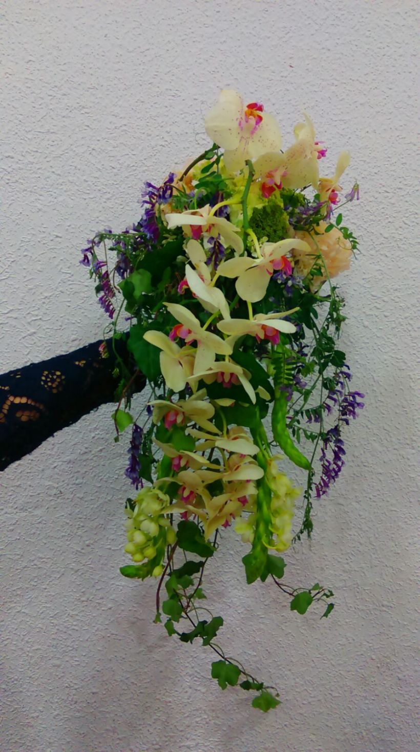 Ramos de Novia con caída, Arte floral 6