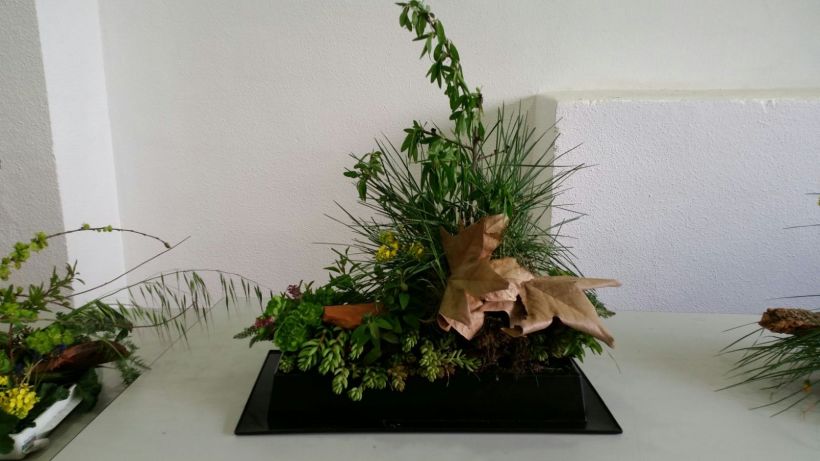 Composiciones estilo vegetativo, Arte floral 4