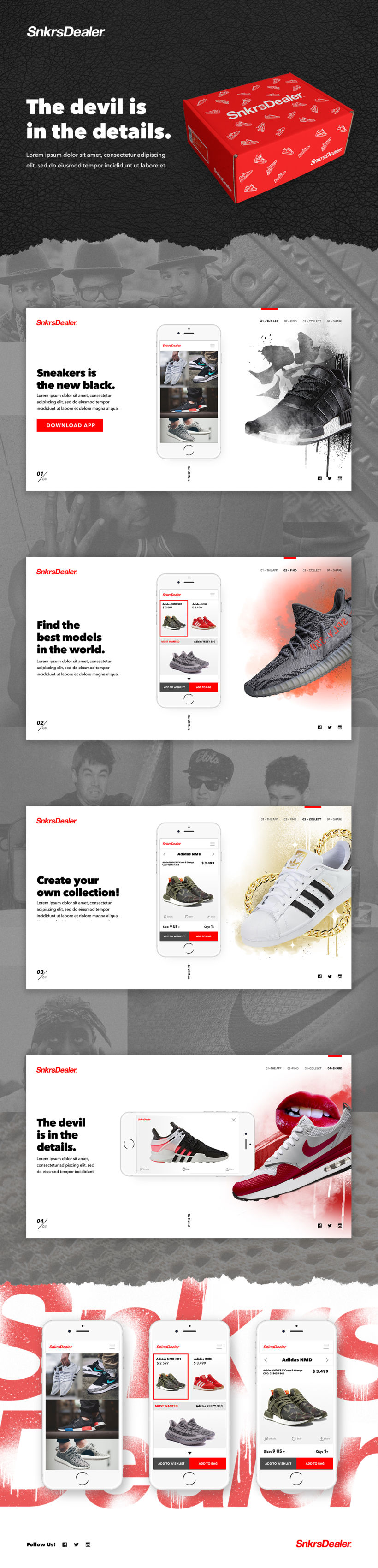 Proyecto Sneaker Dealer: Dirección de arte digital -1