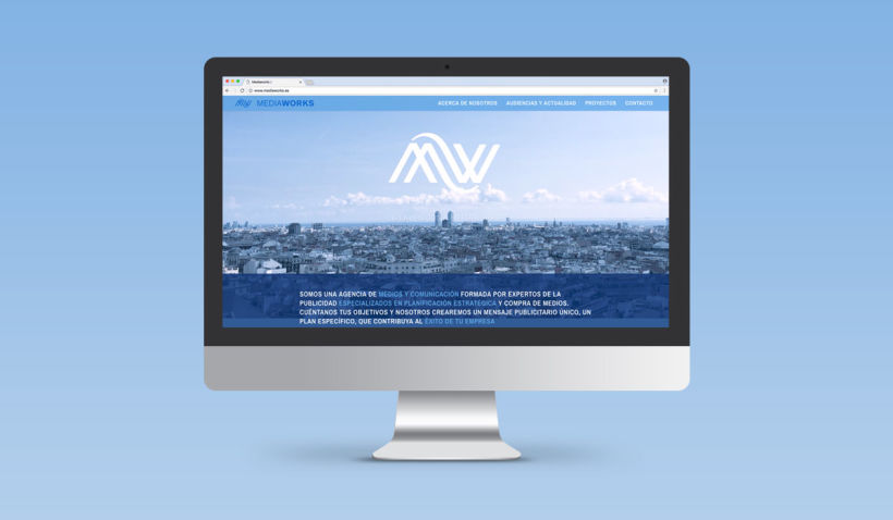 Diseño web para la agencia de medios Mediaworks -1