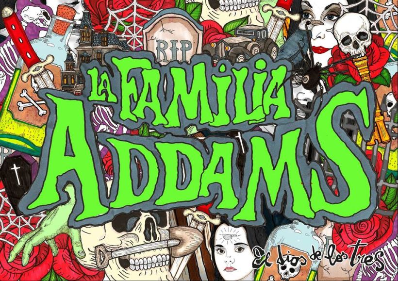 Merchandising oficial de La Familia Adams una comedia musical  2