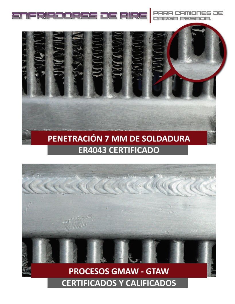 Cartilla Intercoolers y Radiadores en Aluminio -1