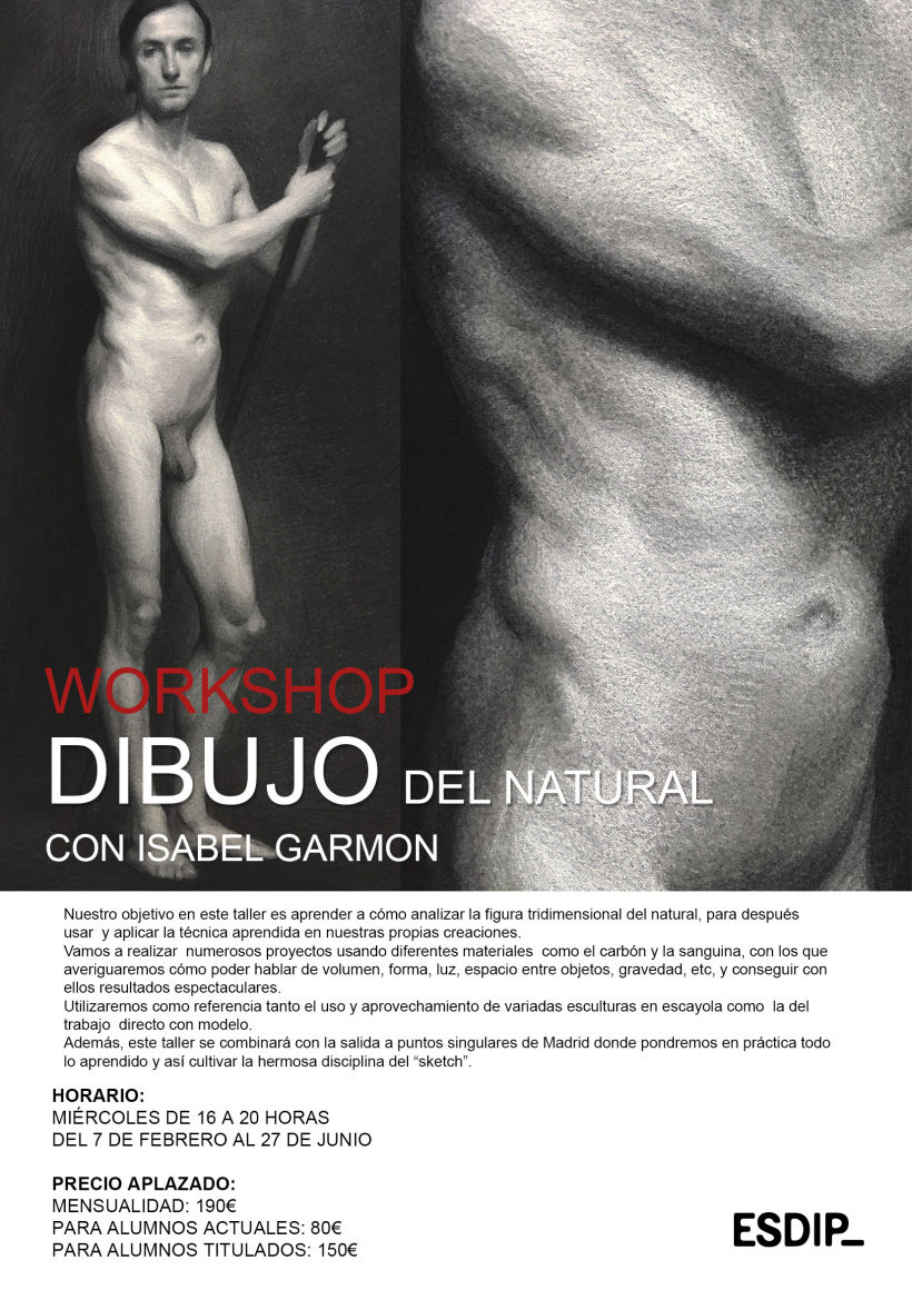 Workshop de Dibujo del Natural 1