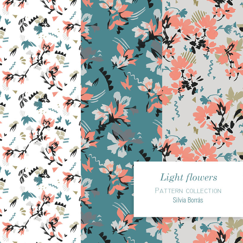 Pattern Collection - Light Flowers 0