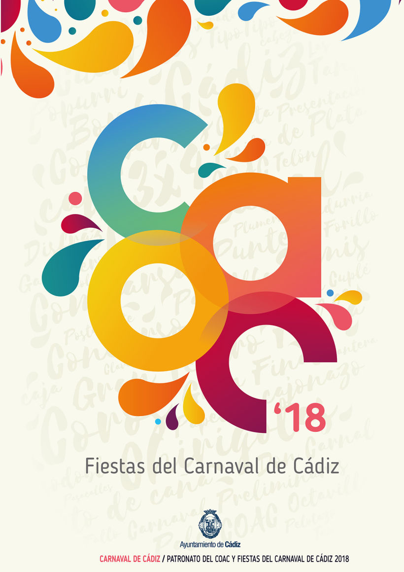 COAC - Concurso Oficial de Agrupaciones de Cádiz / Branding-Identity-Illustration 5