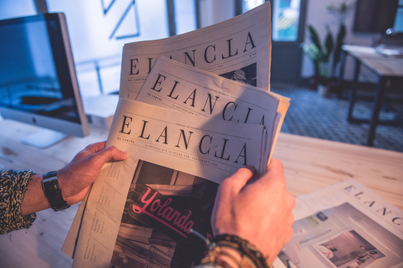 ELANCLA REVISTA_Edición, dirección y diseño de revista ELANCLA. 2