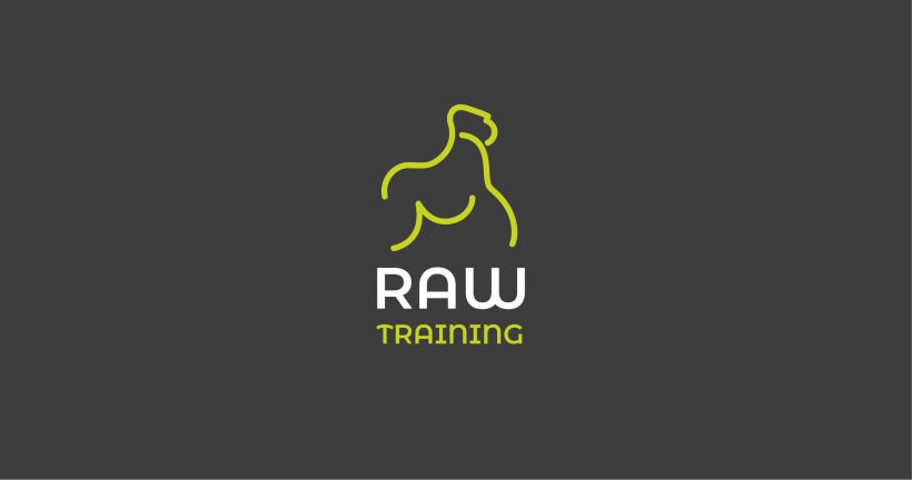 Diseño de marca Raw Training 0
