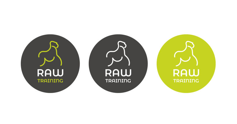 Diseño de marca Raw Training 4