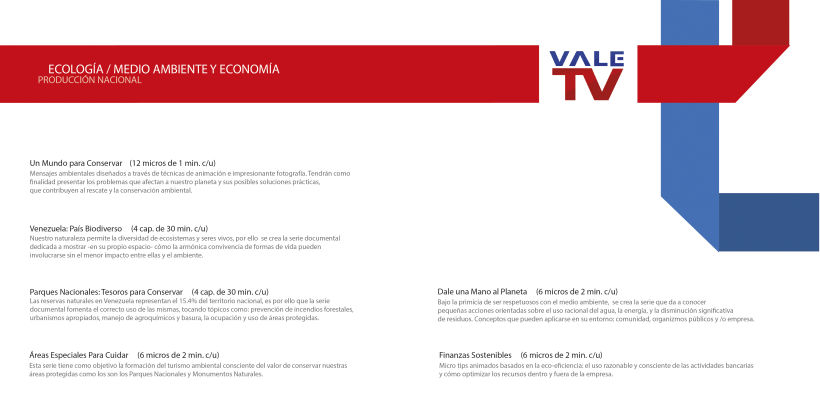 Pre-venta Institucional 2014  Vale TV 8