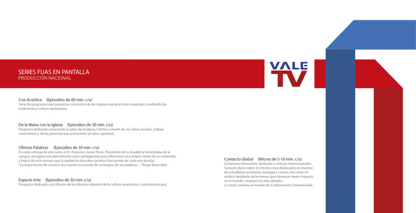 Pre-venta Institucional 2014  Vale TV 12