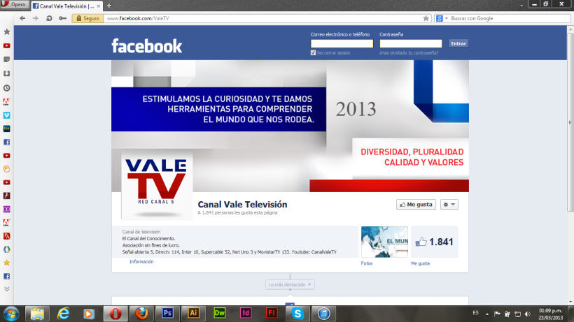 Pre-venta Institucional 2014  Vale TV 22