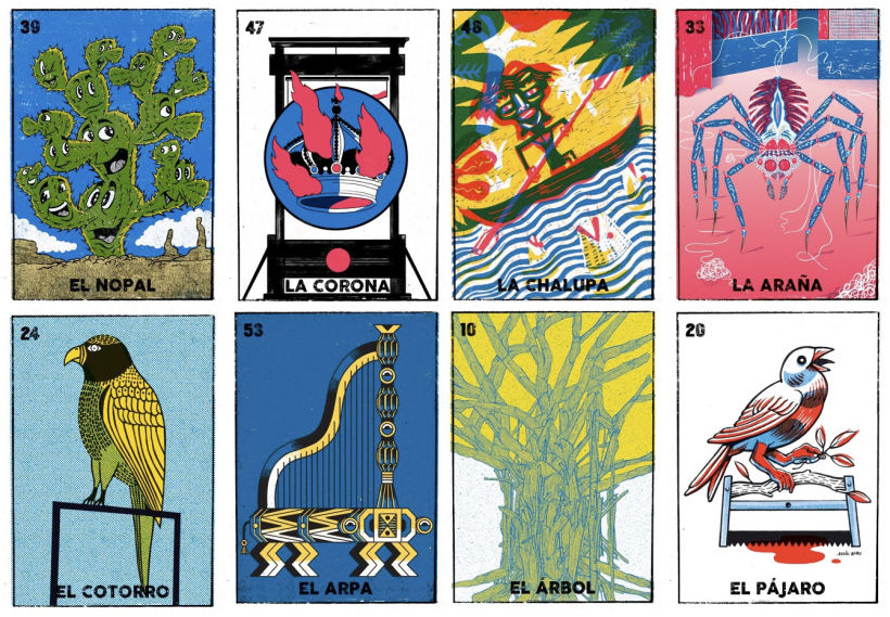 La lotería mexicana reinterpretada por ilustradores de todo el mundo 5