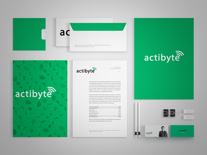 Rebranding para la empresa ActiByte 4