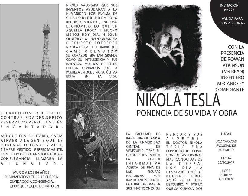 Conferencia de Nikola Tesla -1