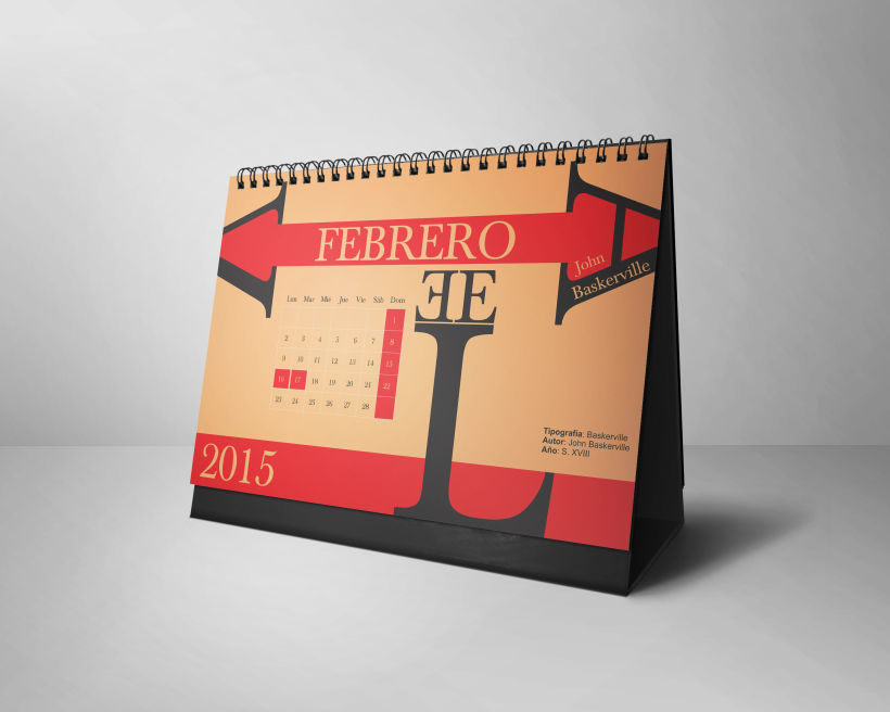 Calendario Tipográfico 2015 1