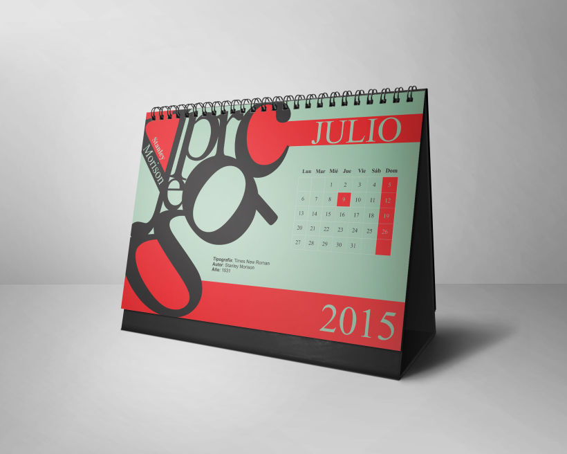 Calendario Tipográfico 2015 6