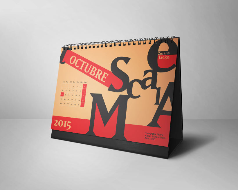 Calendario Tipográfico 2015 9