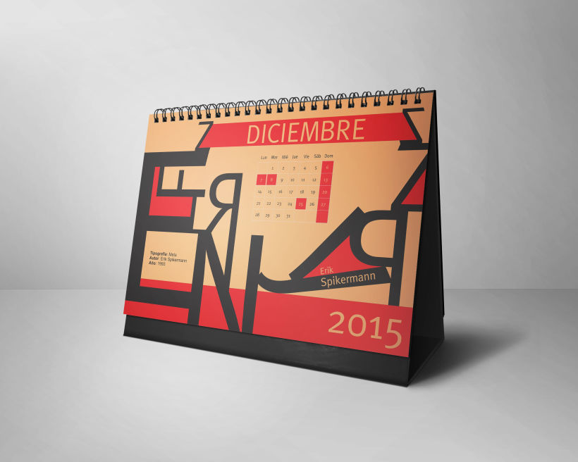 Calendario Tipográfico 2015 11