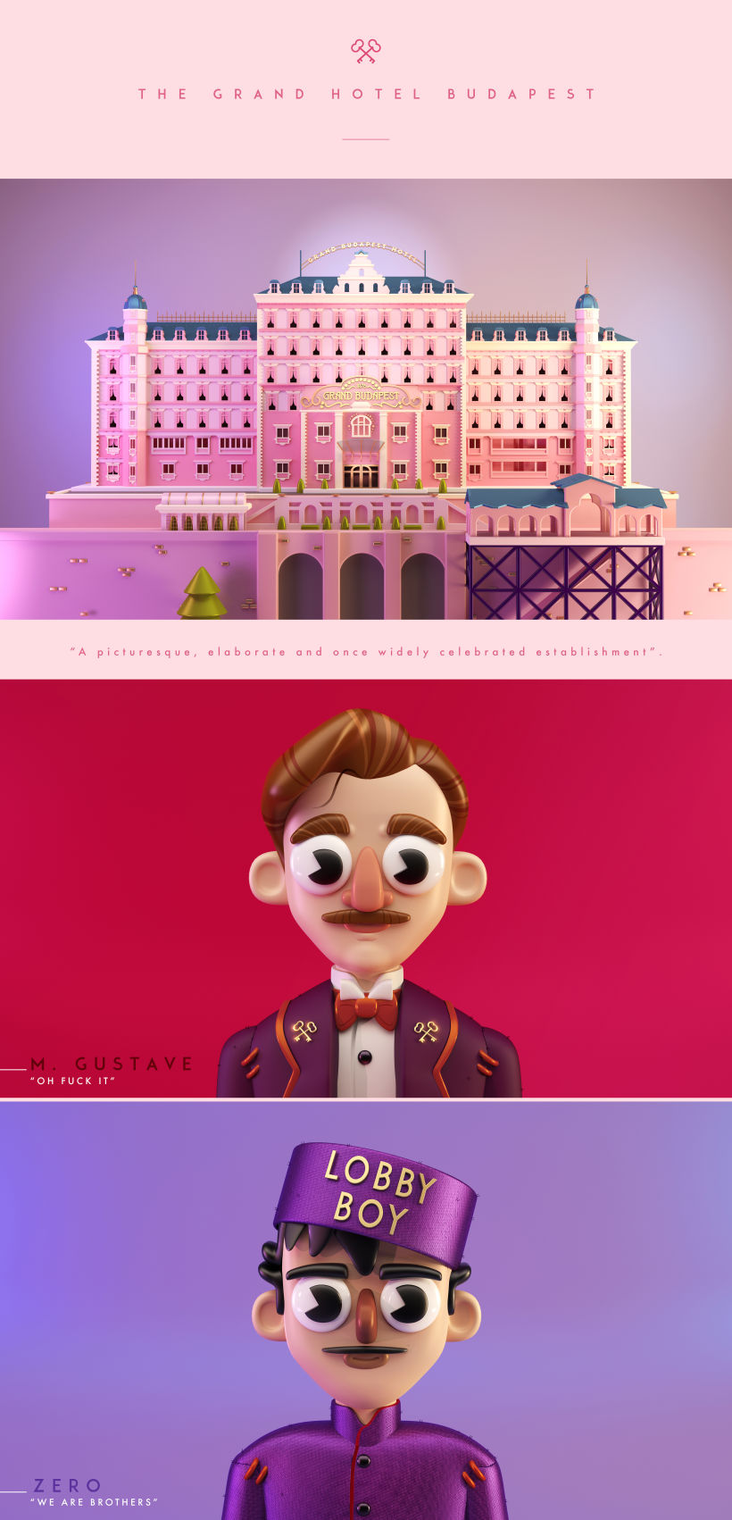 The Grand Hotel Budapest, tribute to W.A. -1