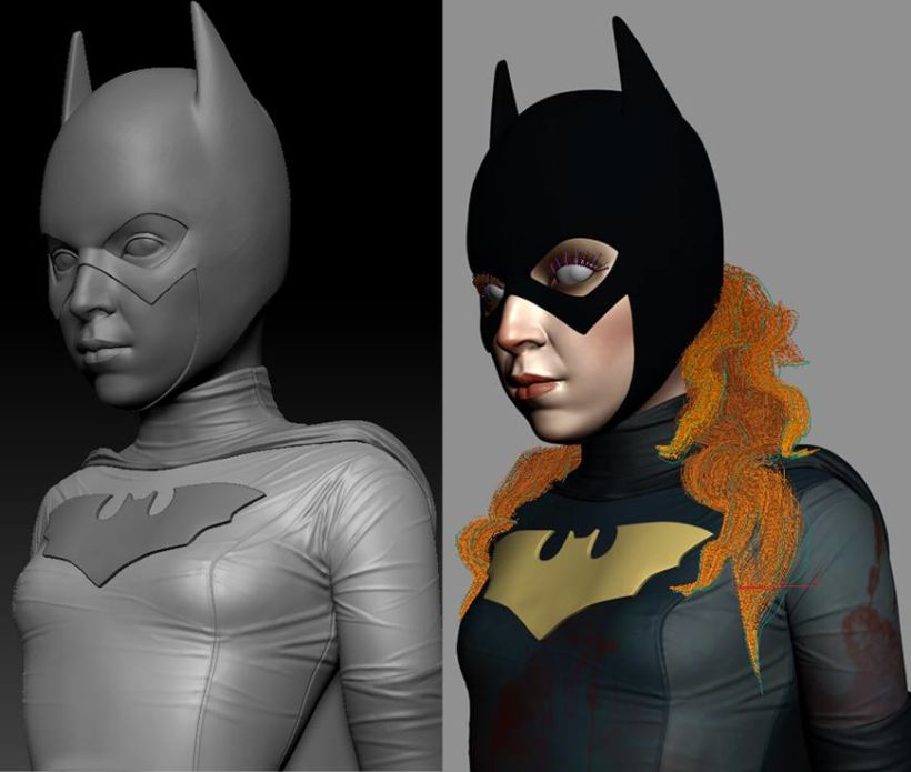 Gotham Characters: Batgirl and Robin 2