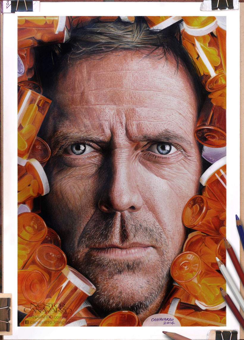 Hugh Laurie (Dr. House) en Lápices de Colores 0