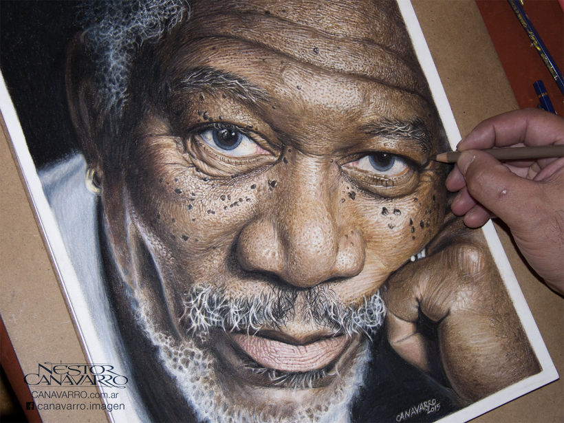 Morgan Freeman en Lápices de Colores 1