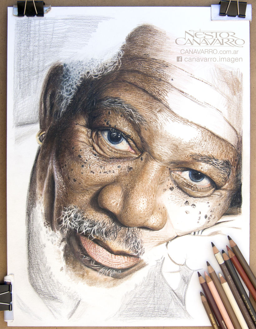 Morgan Freeman en Lápices de Colores 3