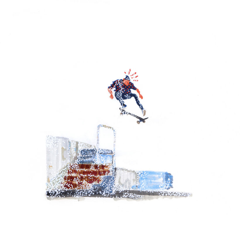 Julien Missiaen ilustra el mundo del skate 20
