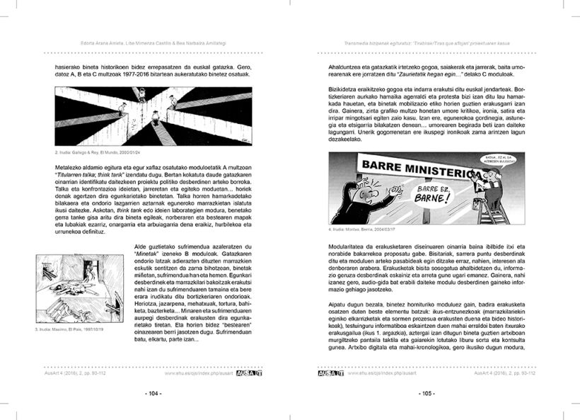 AusArt - Diseño de portadas e interior, y maquetación de la revista 5