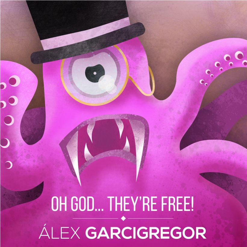 Portada disco Alex Garcigregor - Oh God... They're Free! 1
