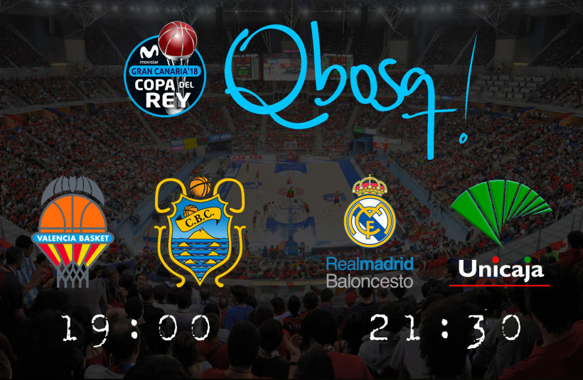 Carteles Copa del Rey Baloncesto Qbosq 0