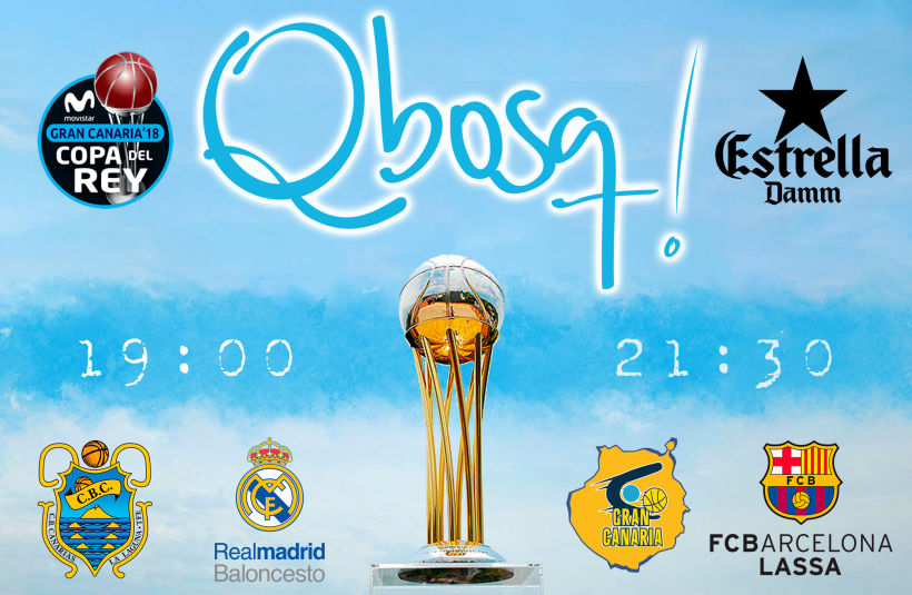 Carteles Copa del Rey Baloncesto Qbosq 2
