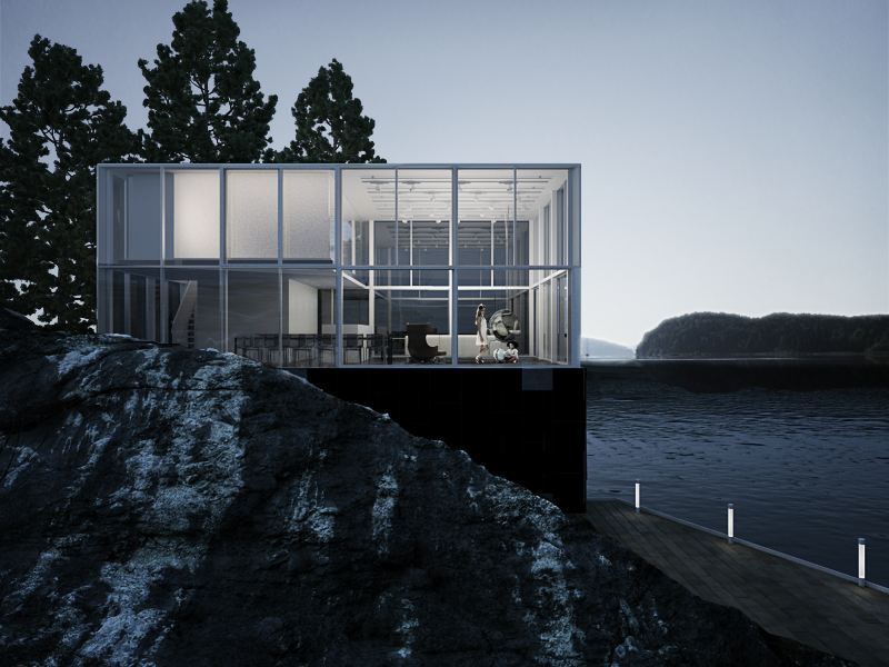 Mi Proyecto del curso: Representación de espacios arquitectónicos con 3D Studio Max 0