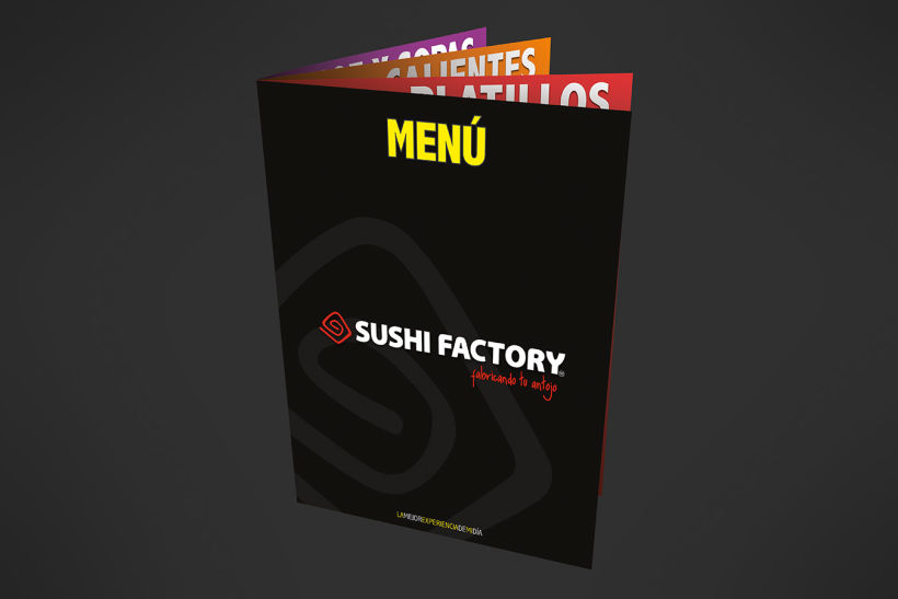 Menú Restaurant Sushi Factory 2014 -1