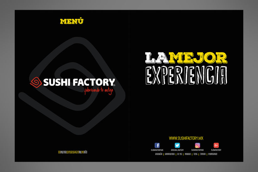 Menú Restaurant Sushi Factory 2015-2016 -1
