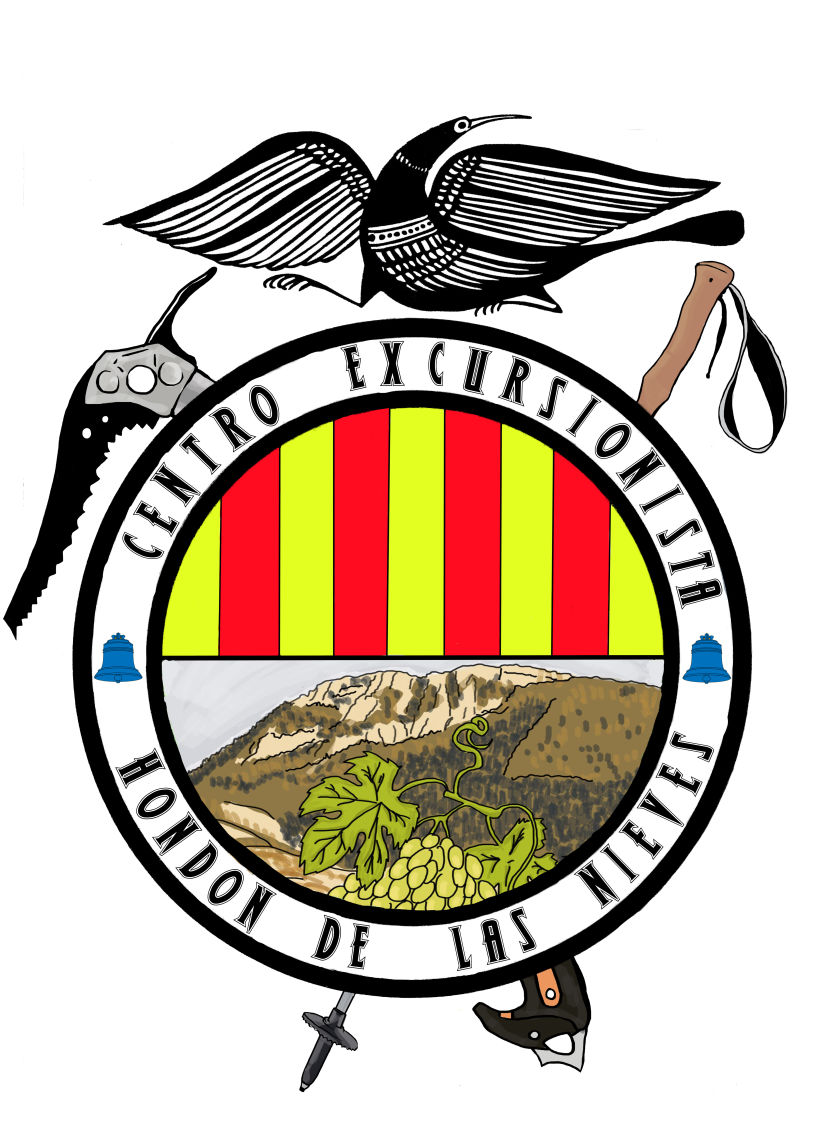 Nuevo escudo "Centro Excursionista Hondón de las Nieves" 0