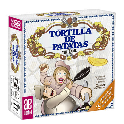 Tortilla de patatas: the game-diseño-ilustración y maquetación-juego de mesa 1