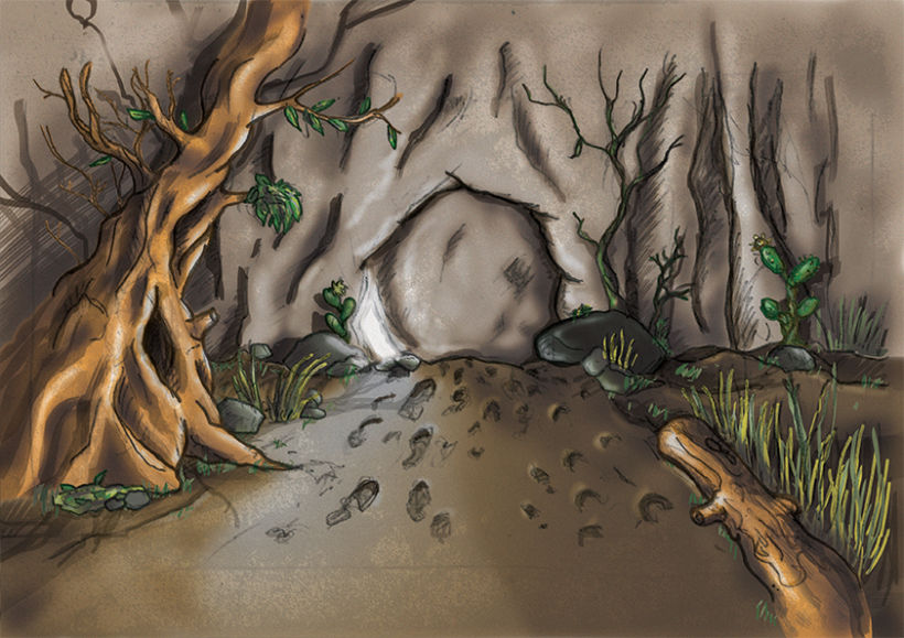 La Cueva Mágica -Diseño-Ilustración- maquetación-Juego de mesa 9