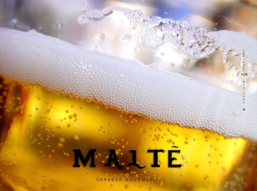 MALTÉ cerveza Gourmet (Branding/Packaging) 4