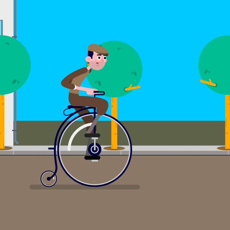 Bikers de ayer y de hoy (Mi Proyecto del curso: Animación y diseño de personajes en After Effects) 13