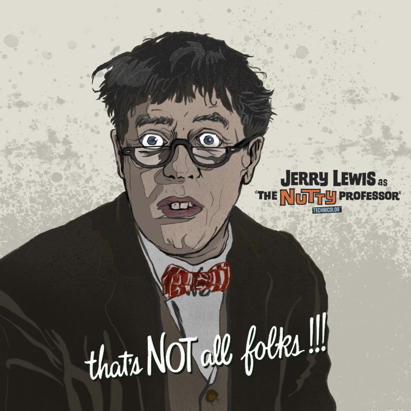 Jerry Lewis as ·The Nutty Professor" 0