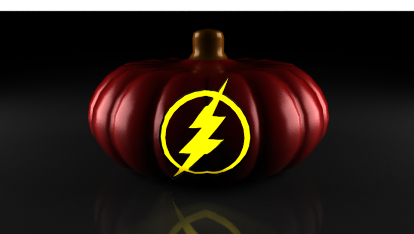 the flash pumpkin 1