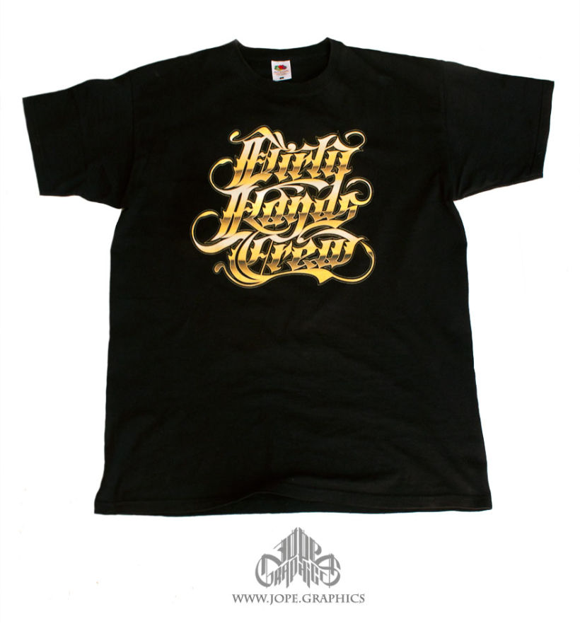 Lettering Dirty Hands Crew 0