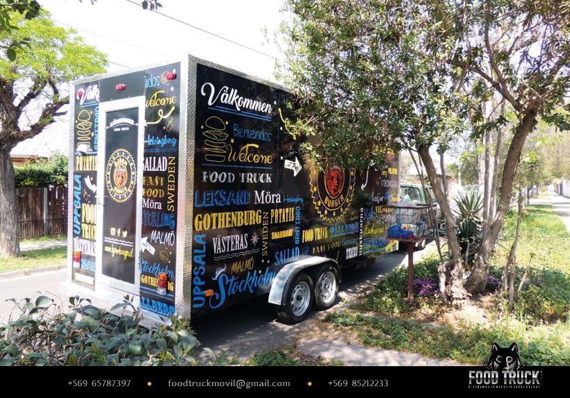 BJÖRN BURGER Food Truck // Diseño de imagen corporativa y rotulación de food truck 3