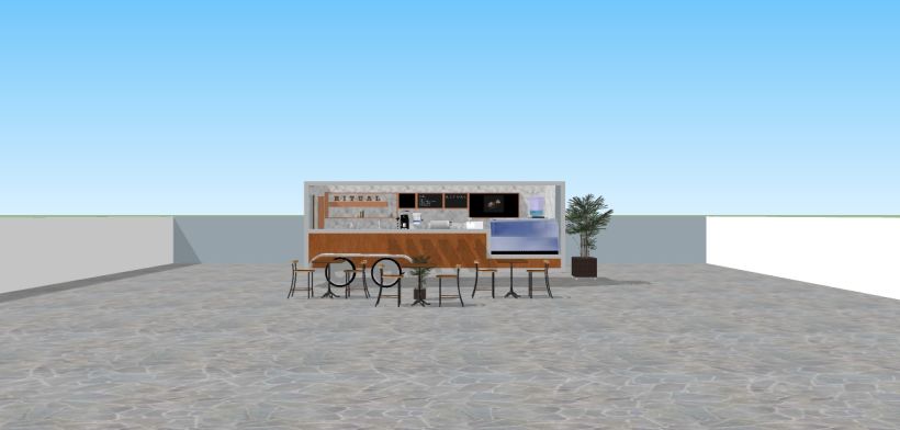 RITUAL Cafetería Food truck // Propuestas en 3D 0