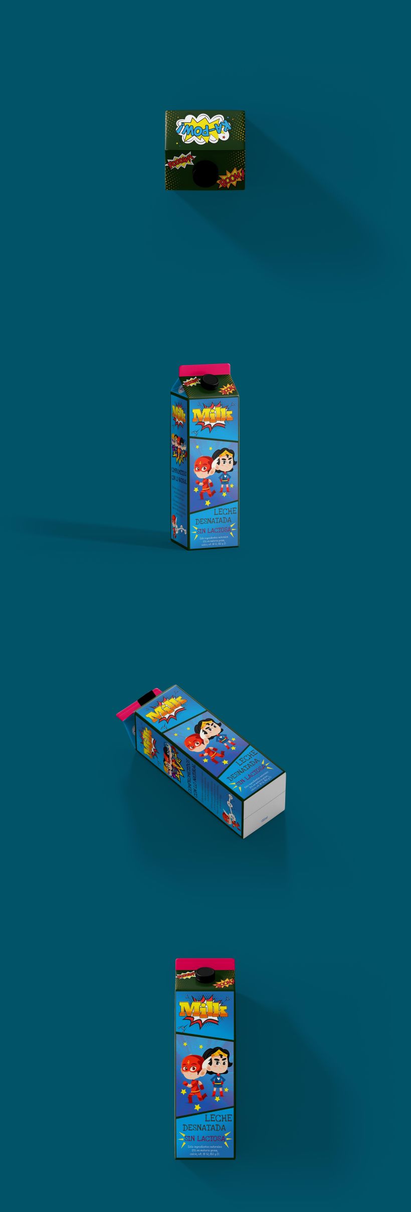 Packaging Milk Superheroes 2