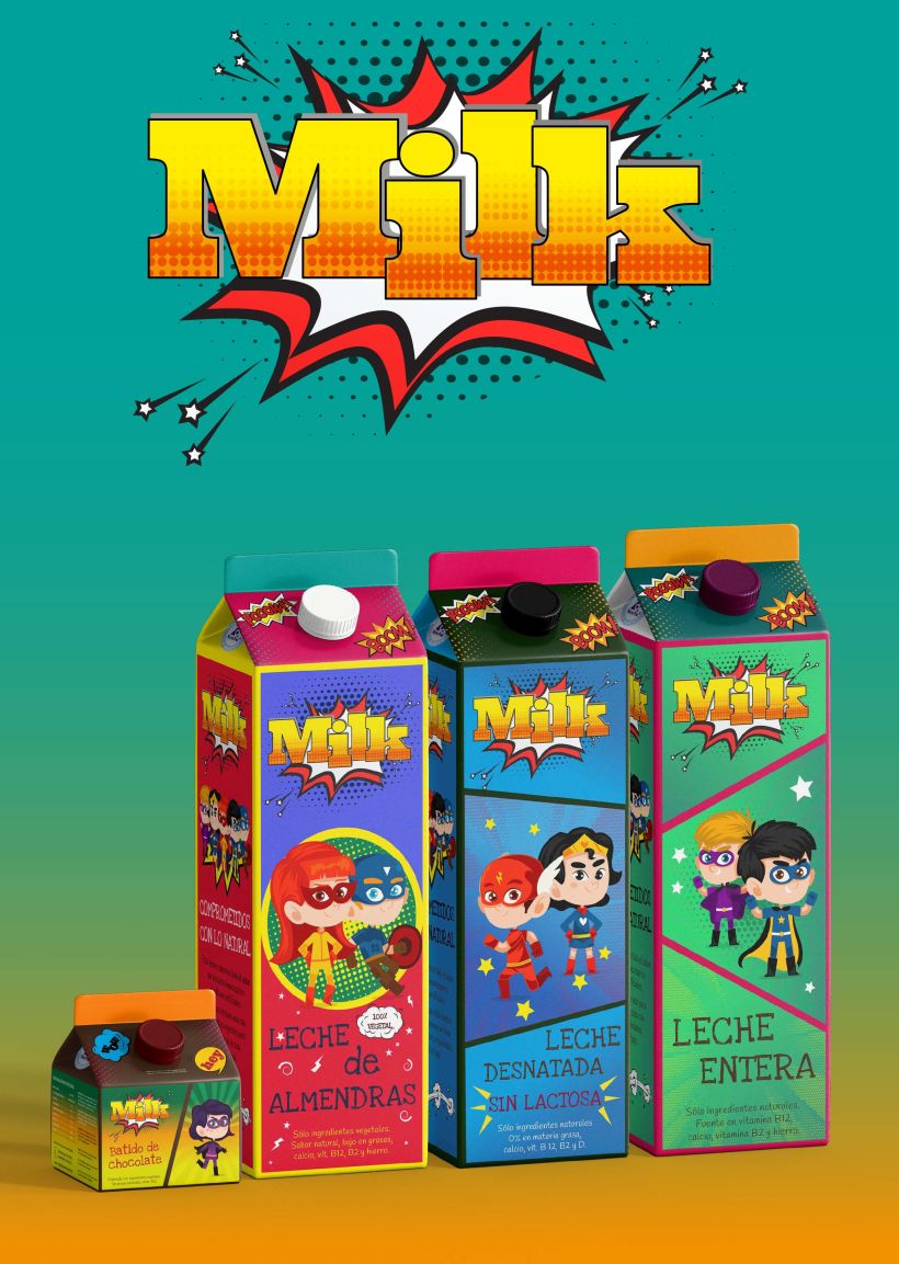 Packaging Milk Superheroes 6