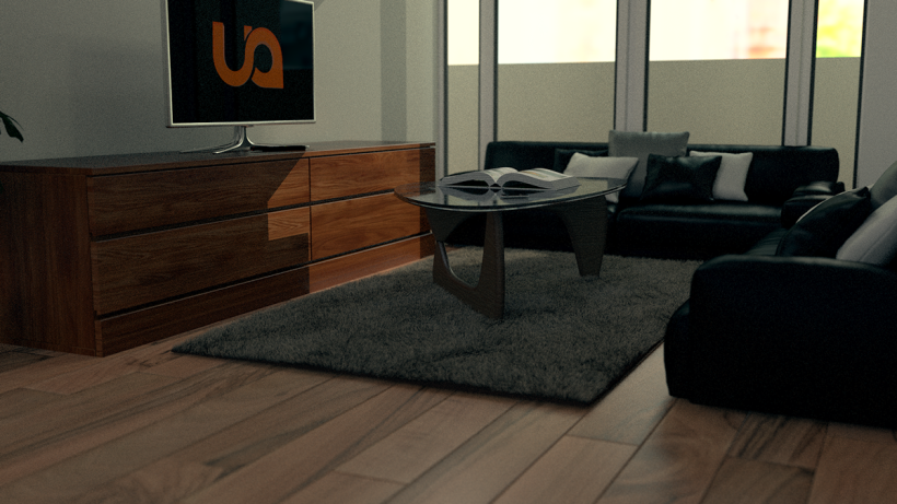 Photorealistic Render - Living Room 1
